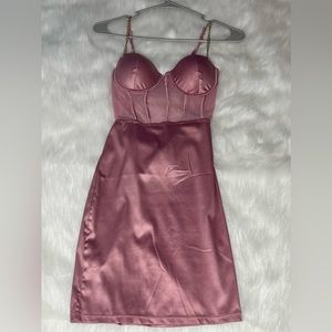 Fashion Nova Pink Mini Dress